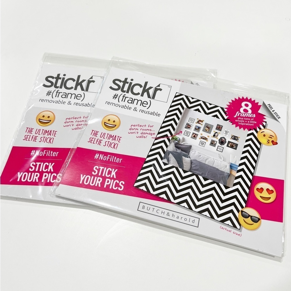🖼 Peel-off backing Sticker Frames - NWT - Picture 3 of 6